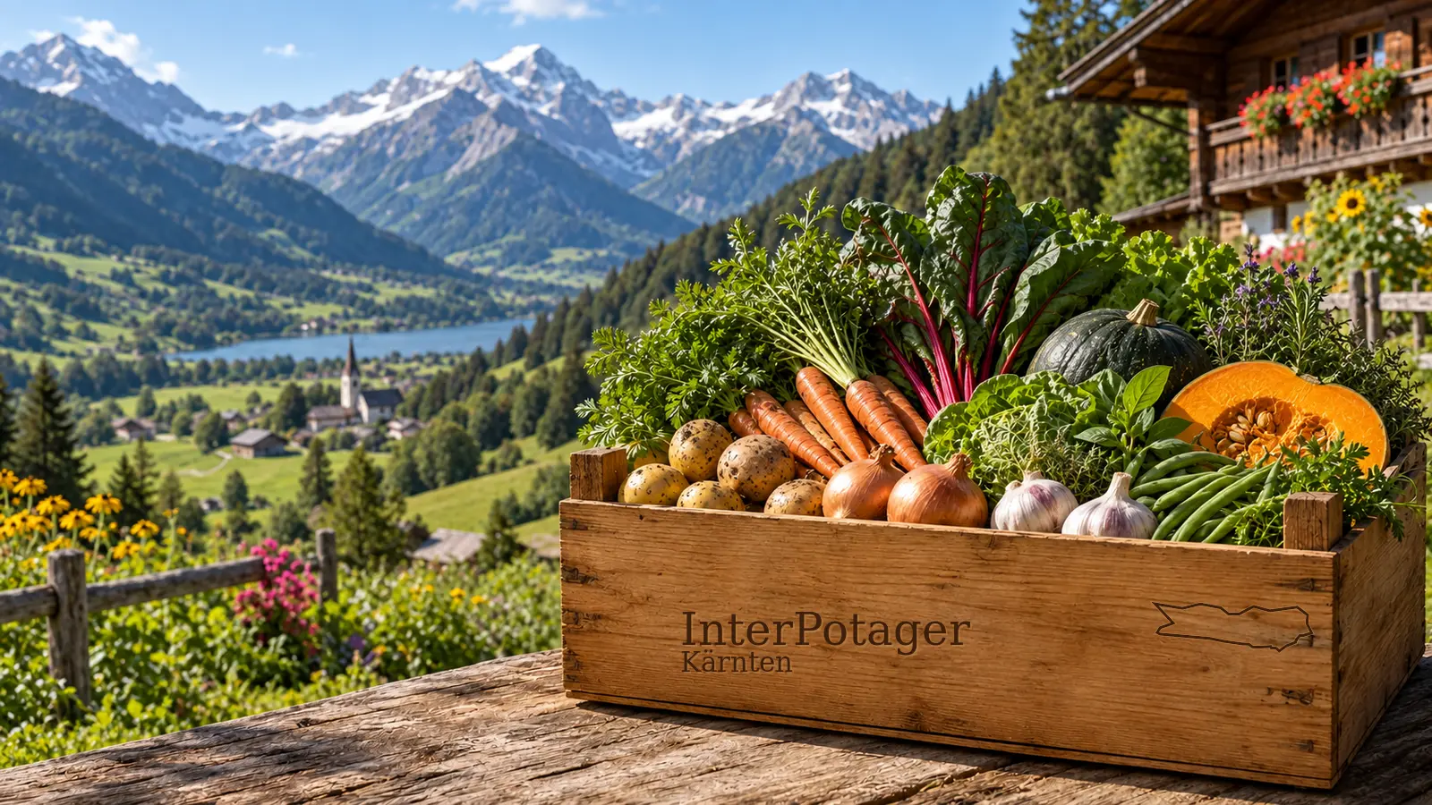 Récoltes locales InterPotager — Kärnten