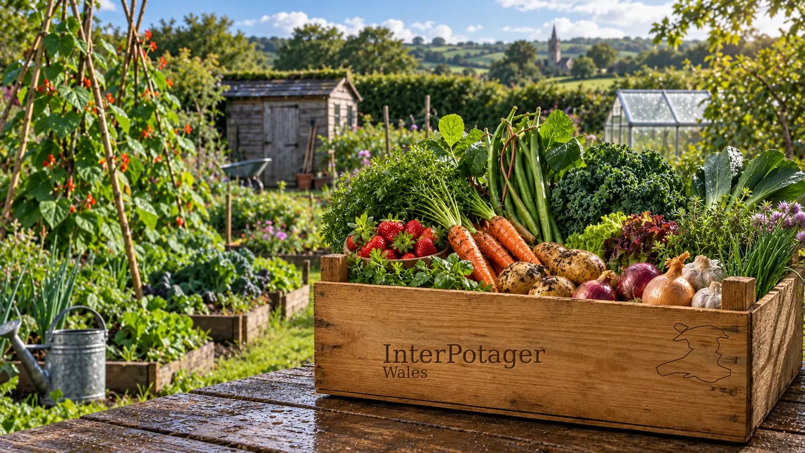 Récoltes locales InterPotager — Wales